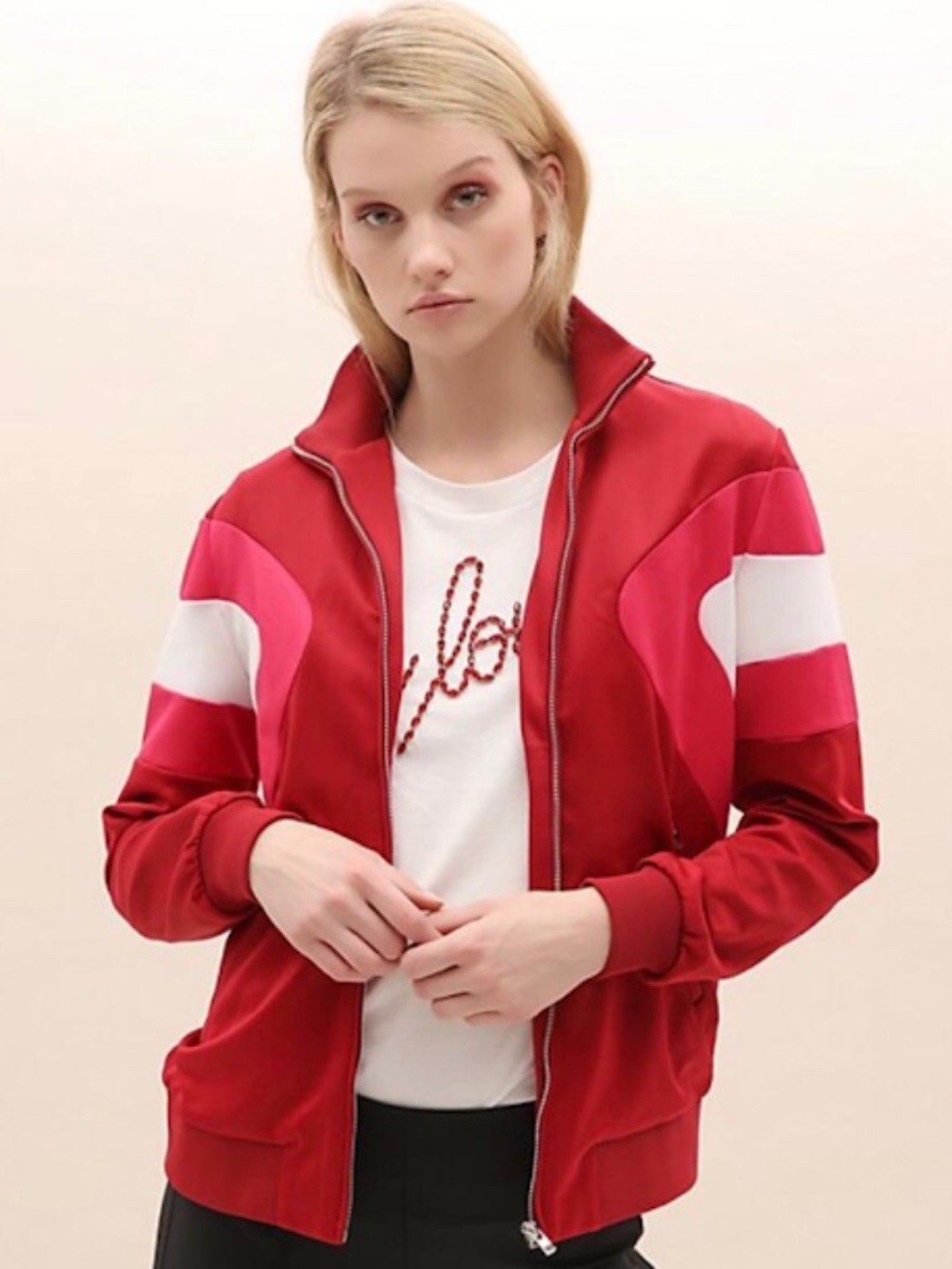 NWT Maje Track Jacket in size Med-Large